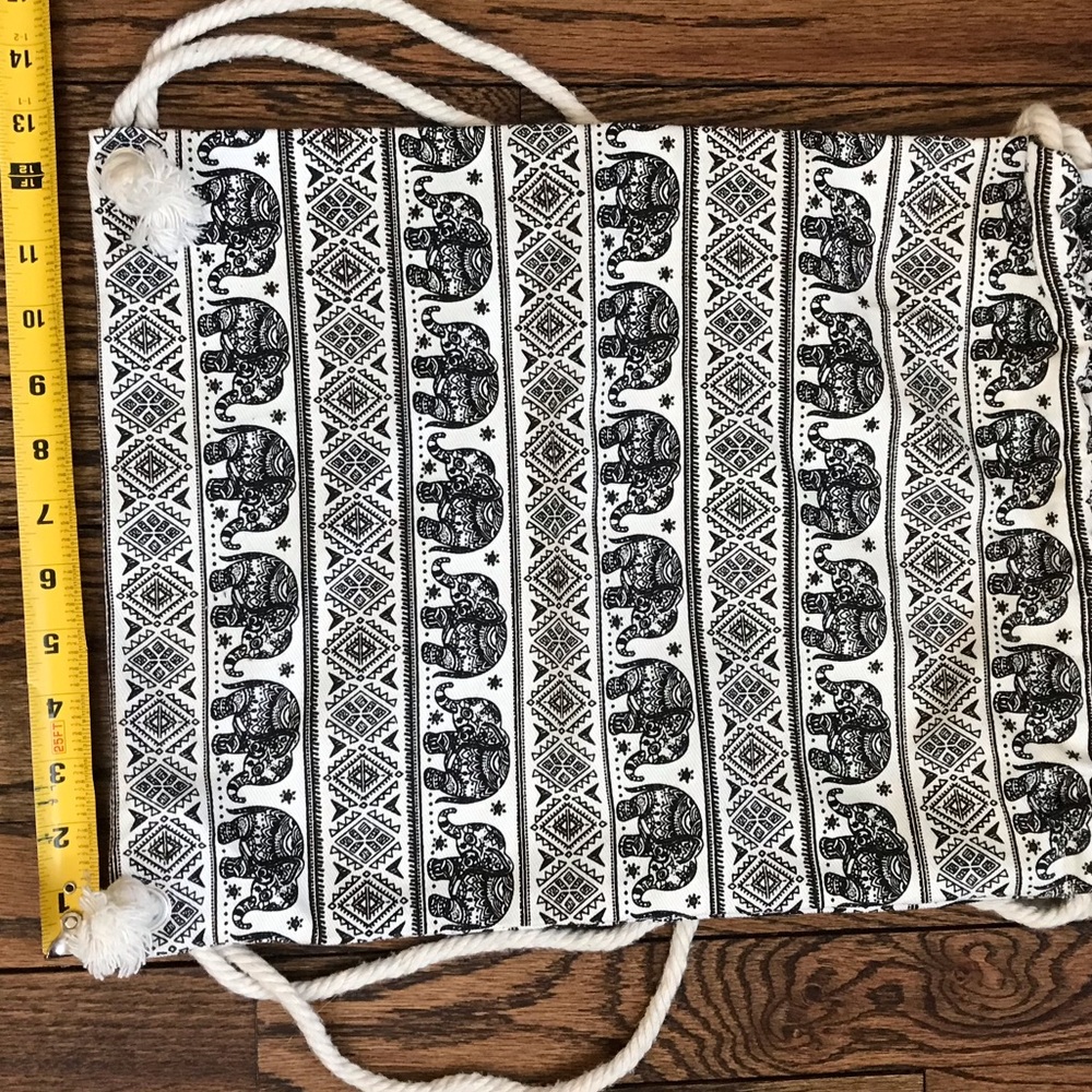 Elephant Drawstring Backpack - image 5